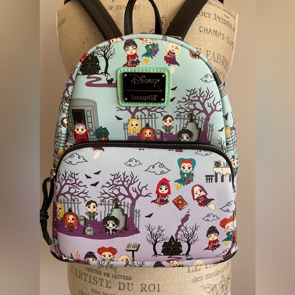 Disney x Loungefly Backpack NWOT - Picture 5 of 12